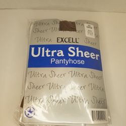 Lot of 6 Pieces -Ultra Sheer SUNTAN Color ONE Size Pantyhose - Fits 100-160lbs