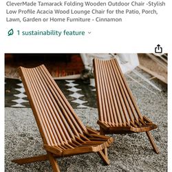 Wooden Folding Chairs 2