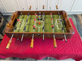 Foosball table,  table top size