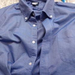 Lot Of 4 Men's Lands End Dress Shirts - Must Sell By 8/14