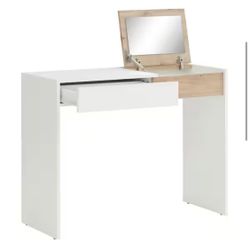 ⭐️New RenHome Vanity Desk W/1 Drawer&Flipout Mirror.P/U By ASHLAN &TEMPERANCE IN CLOVIS 