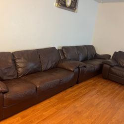 Leather Couch