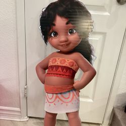 Moana-themed cutouts 