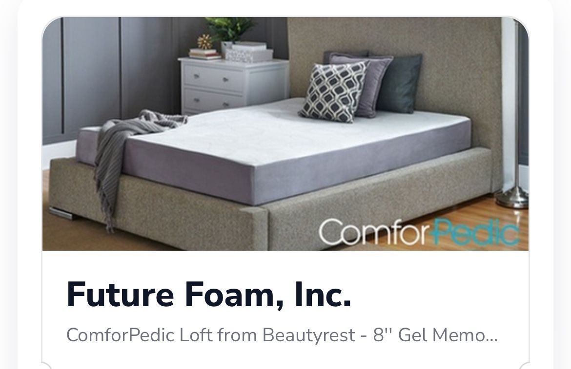 **moving Sale ** Comfortpedic Mattress