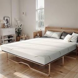 Full Size Sofa Mattress 4 Inch Gel Memory Foam Bed Mattress Pad, Soft Pressure Relieve Mattresses Pads, Breathable Bed Sofa Mattresses for Sleeper Sof