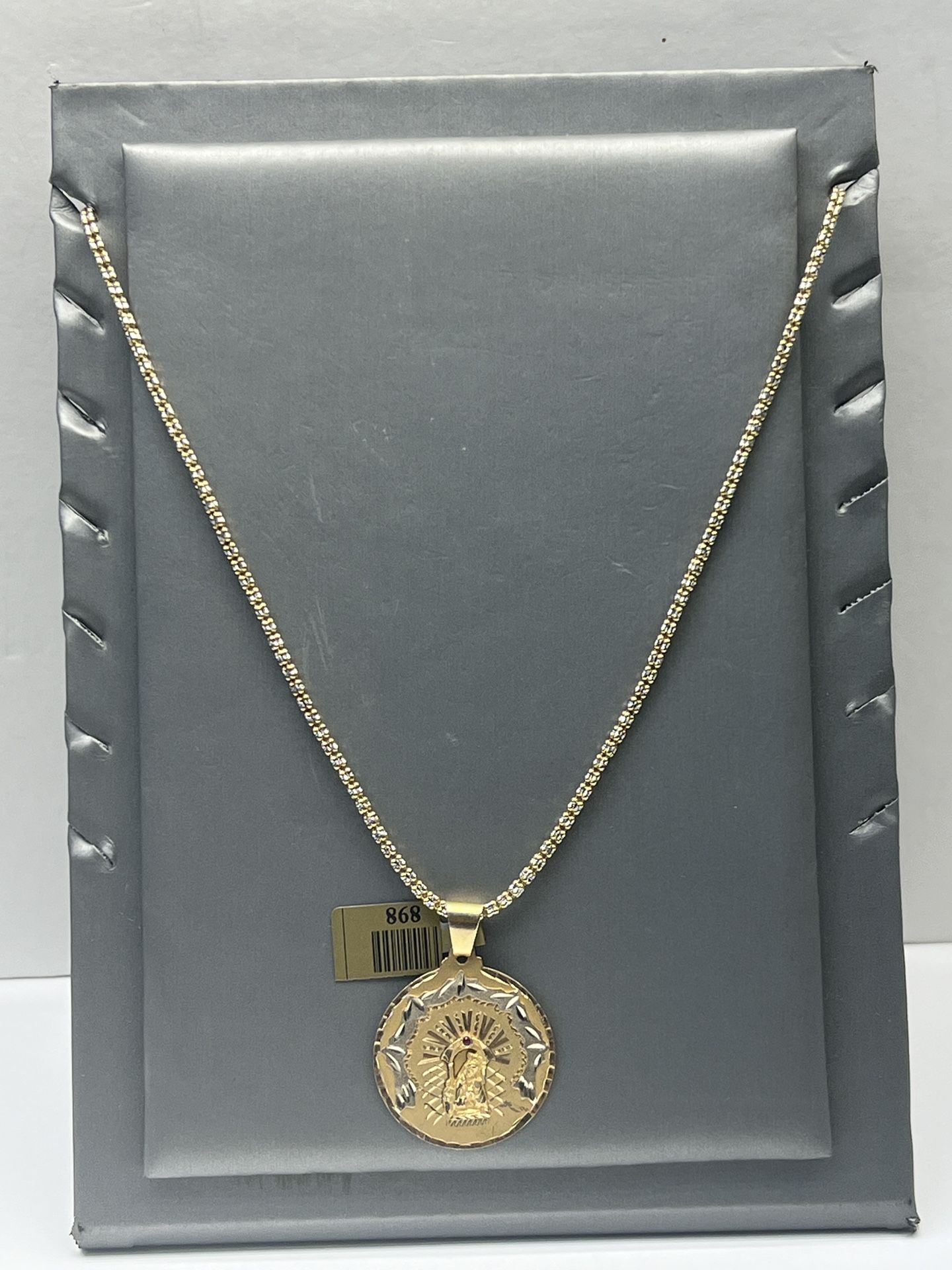 Gold Chain With Charm 14k 22inches (442/898)