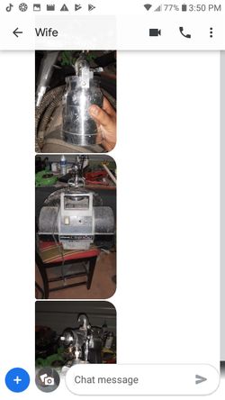 Hlp paint compressor and brand new titan gun price negotiable
