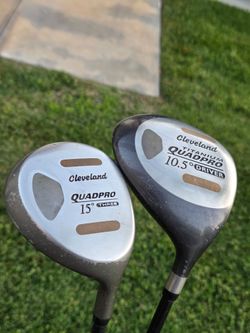 Cleveland QuadPro Driver and 3  Wood Golf Club Set, RH