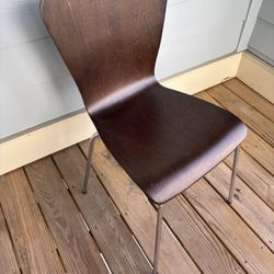 Espresso Brown Desk Chair