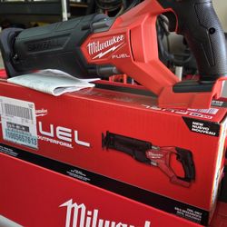 Brand New MILWAUKEE M18 FUEL GEN-2 18V Lithium-lon Brushless Cordless SAWZALL Reciprocating Saw (Tool-Only)