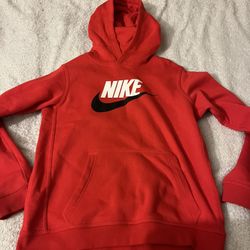 Red Nike Hoodie 