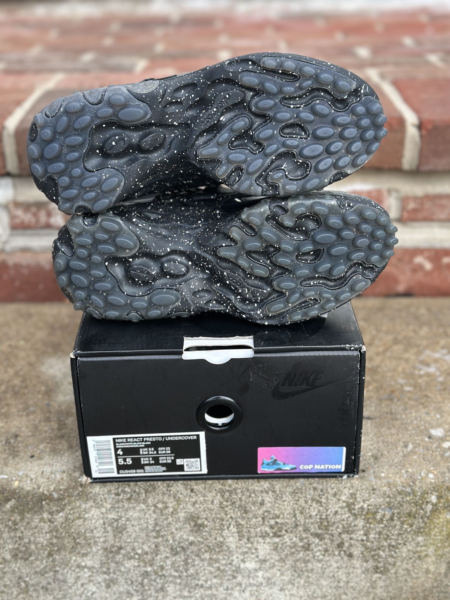 Nike React Presto x Undercover Black (4M)