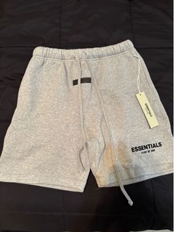 Essentials grey small shorts.