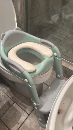 Potty training chair and baby bath tub