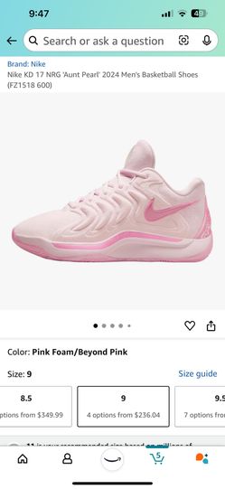 Nike Kd 17NRG Aunt Pearl 2023 Unisex 9size