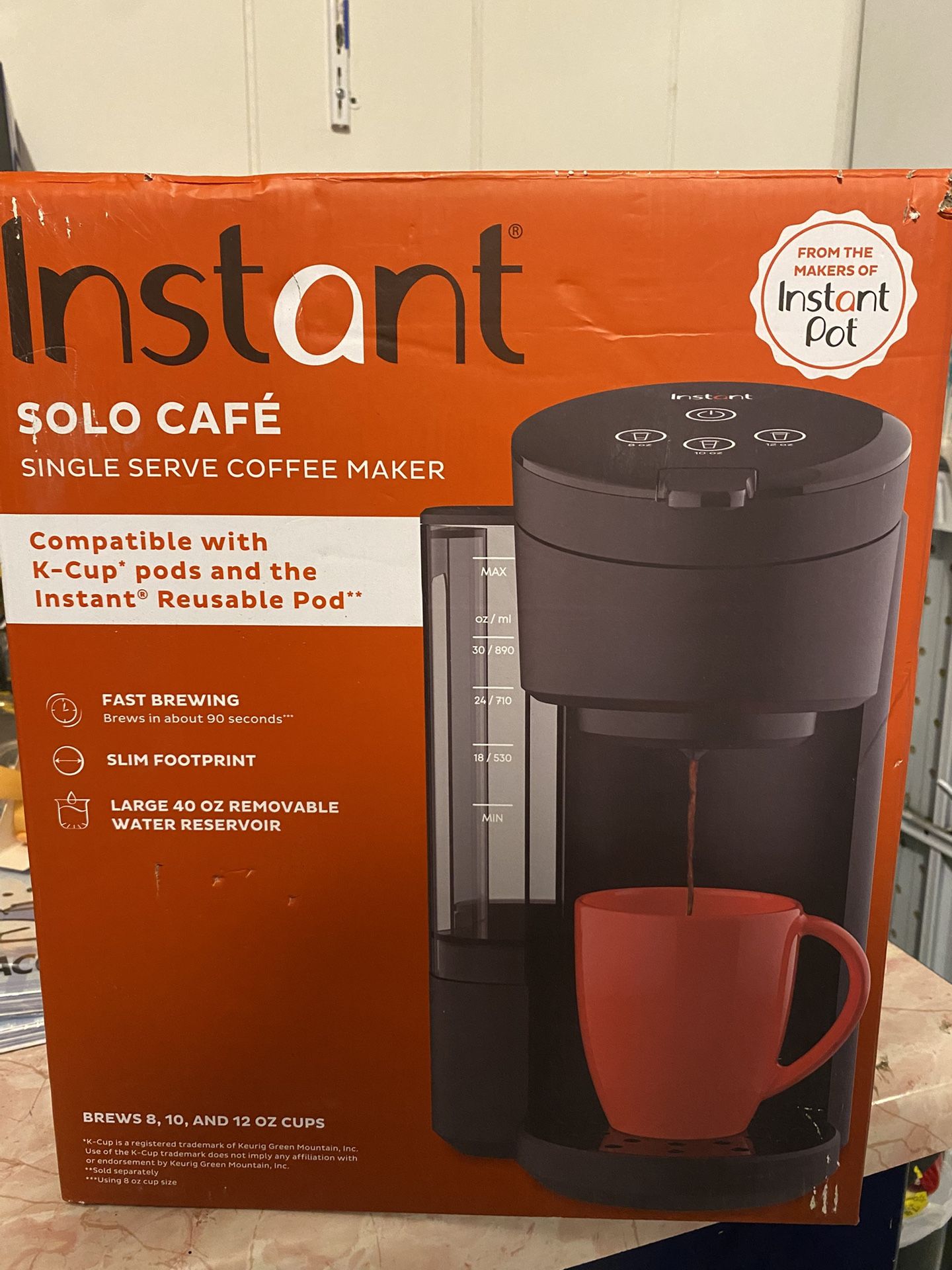 Instant Solo Cafe Coffee Maker