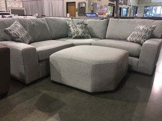 4Pc Sectional with Ottoman Sale