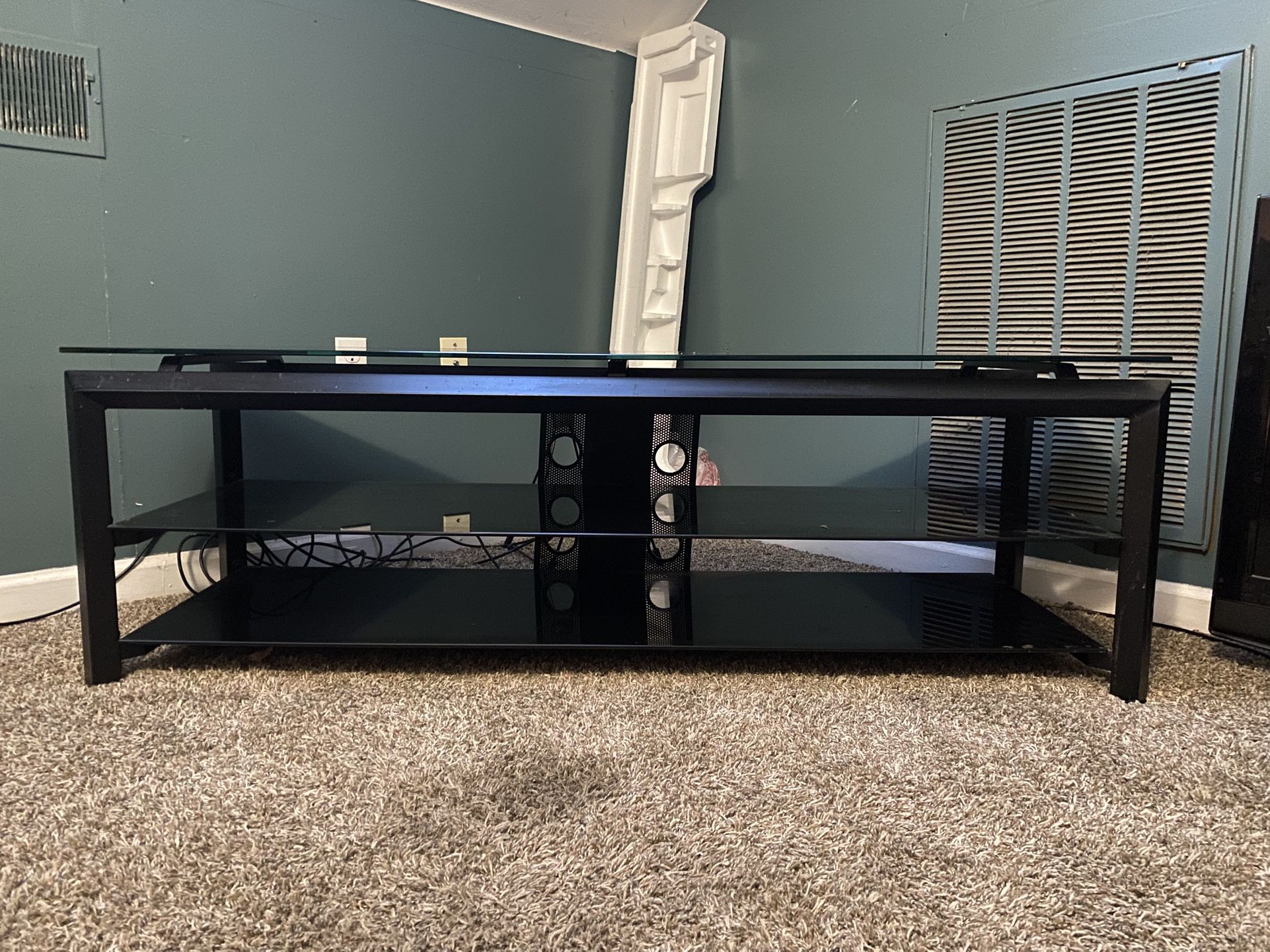 Glass TV Stand