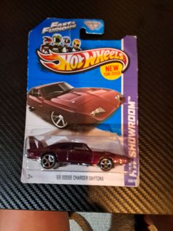 2013 Hot Wheels '69 Dodge Charger Daytona from the "Fast & Furious" series.
