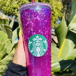 Venti Starbucks Snowglobe Cup