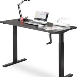 Sit/Stand Desk - Black