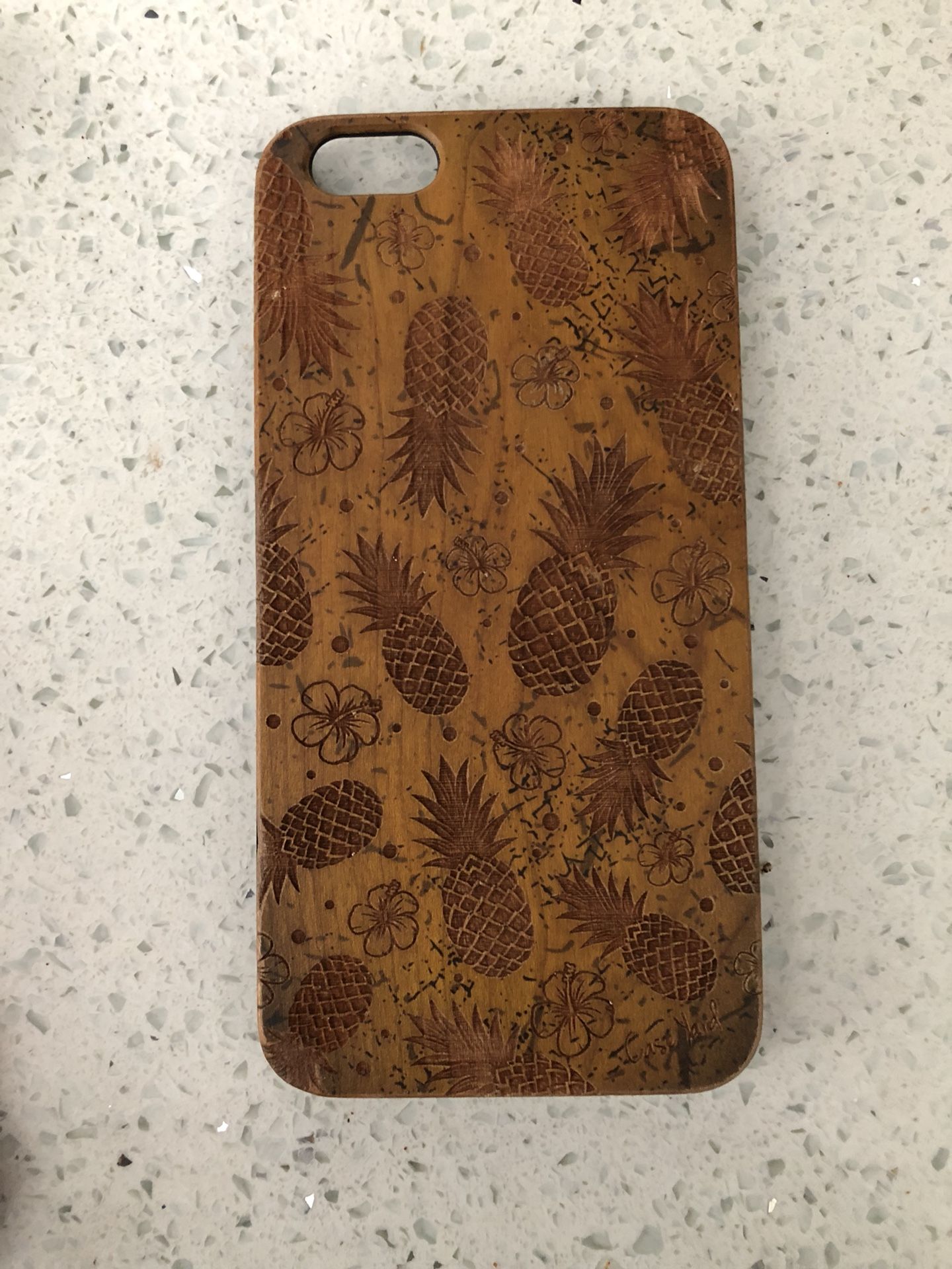Wood iPhone 6s Plus case