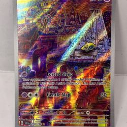 Pokemon TCG Drowzee 210/198 Scarlet Violet Illustration Rare Full Art SV01 Mint