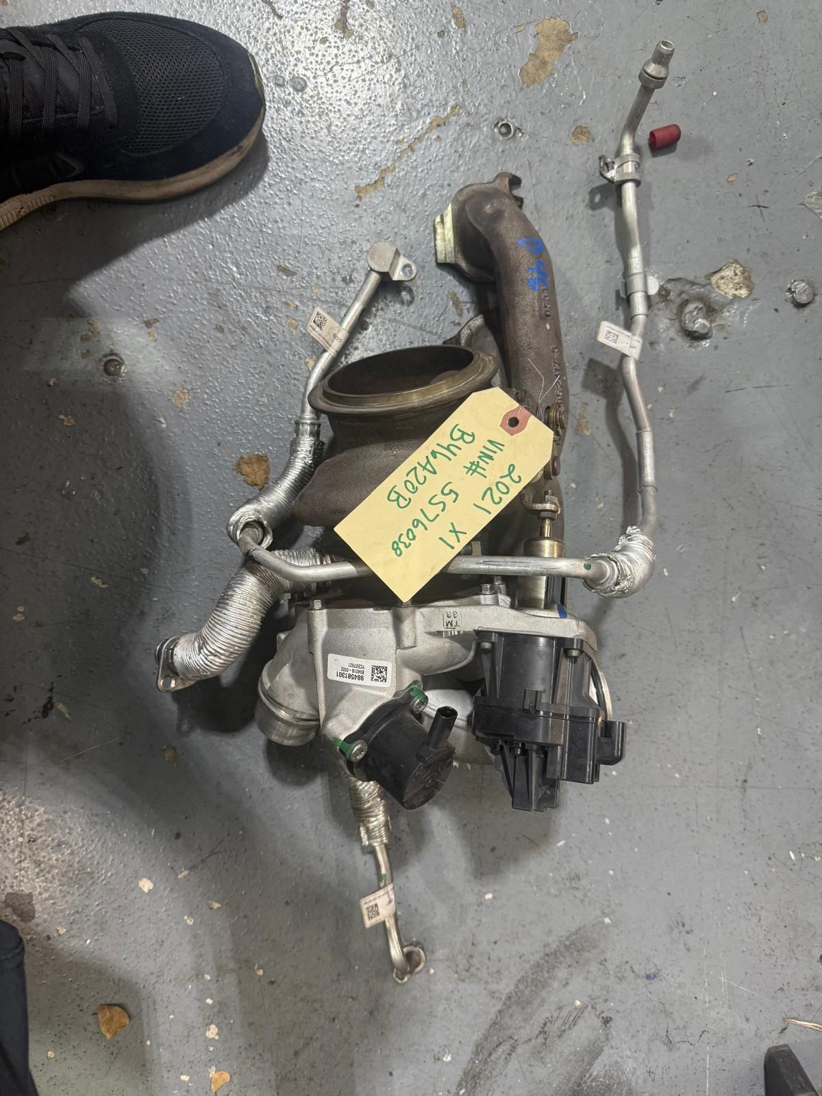 20-24 OEM BMW F39 F44 F48 X1 X2 228 Engine B46 Turbo Charger w Exhaust Manifold