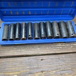 Impact Deep Socket Set