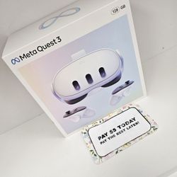 Meta Quest 3 Breakthrough Mixed Reality VR Headset NEW - BLACK FRIDAY DEALS - Pay $1 DOWN AVAILABLE - NO CREDIT NEEDED