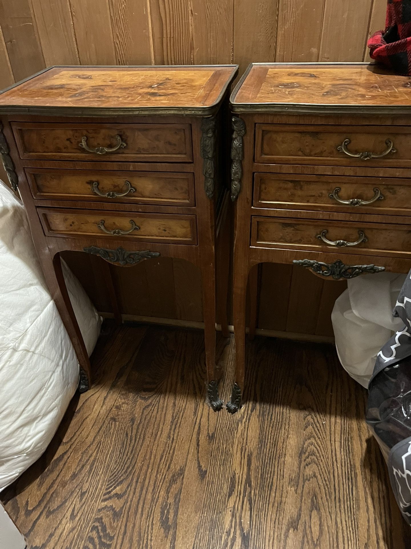 French Antique Side Tables Mint Condition