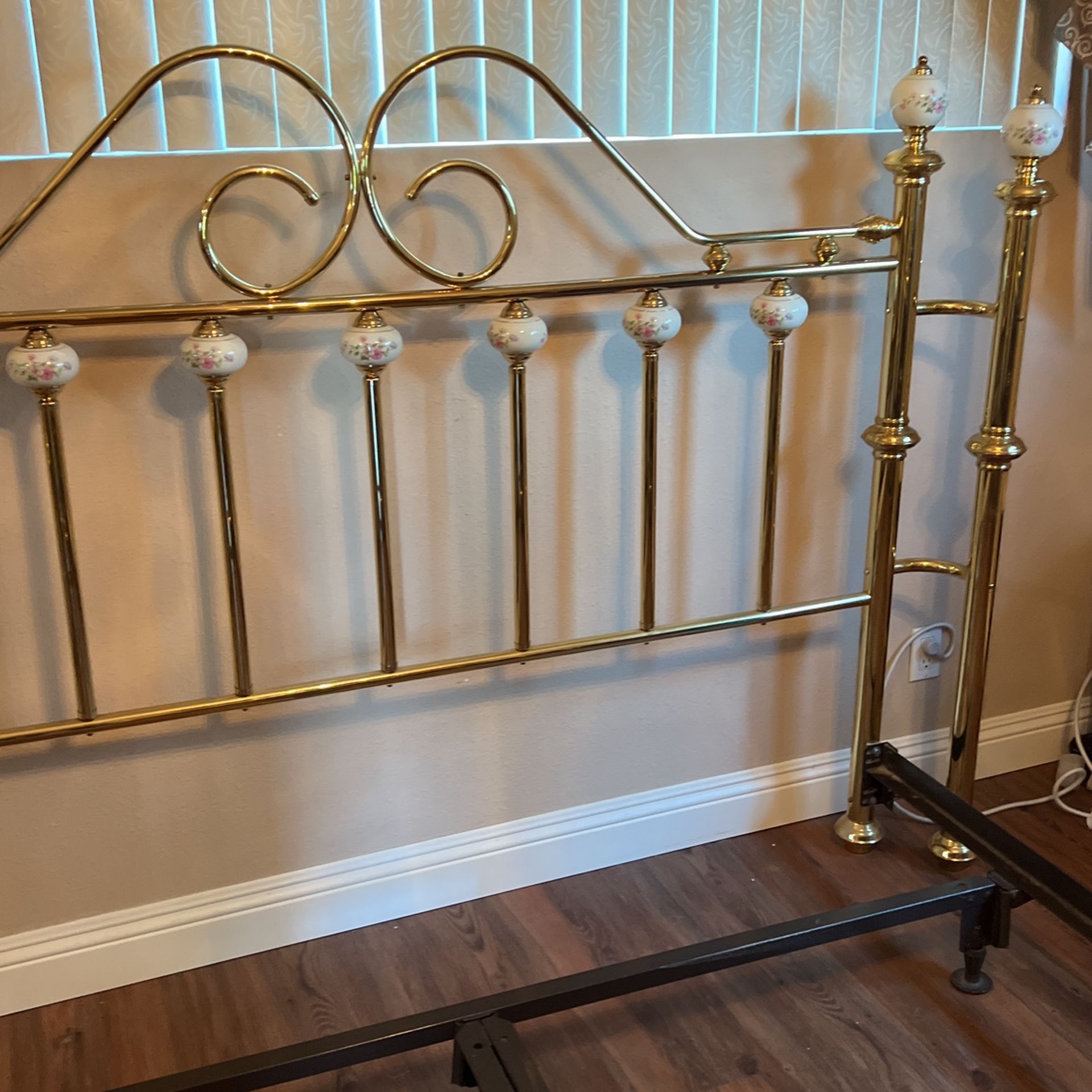 Antique Brass Bed King Size