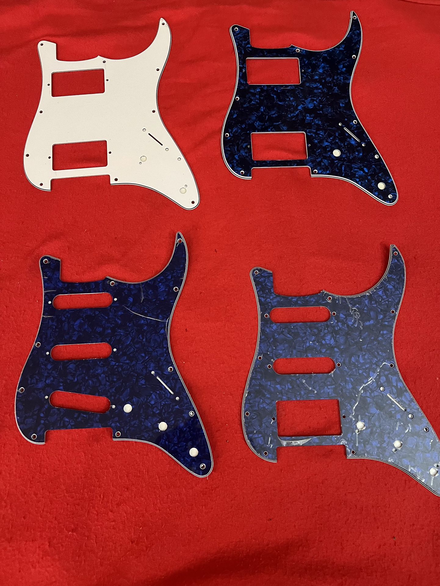 Assortment Of STRATOCASTER PickGuards “ NEW”