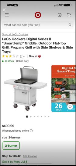  LoCo Cookers Digital Series II "SmartTemp" Griddle