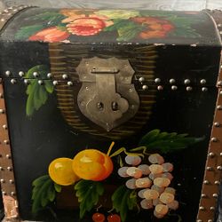 Vintage Hand Painted Chest