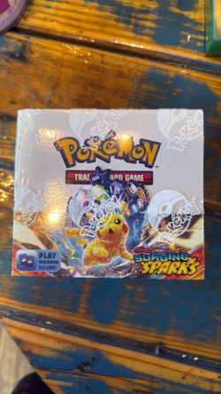 Surging Sparks Booster display Box