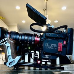 8k RED W Helium S35 Digital Cinema Camera Rig. Ready to Shoot! 