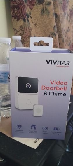 Doorbell video camera and chime