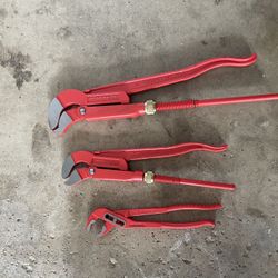  plier pipe wrench set, Rothenberger