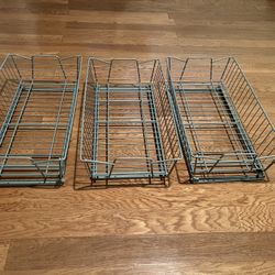 Wire Drawer Baskets (Pull Out)