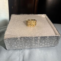 Gold Nugget Ring