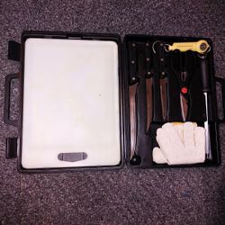 Preowned Gone Fishing fish fillet kit