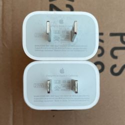 2x OEM 20W Wall Charger Apple iPhone 