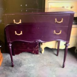 VINTAGE BUFFETT TABLE -SOLID WOOD 