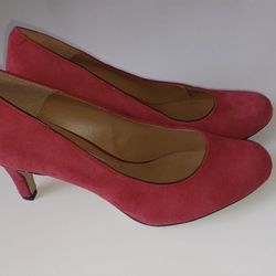 Clark’s Red Suede