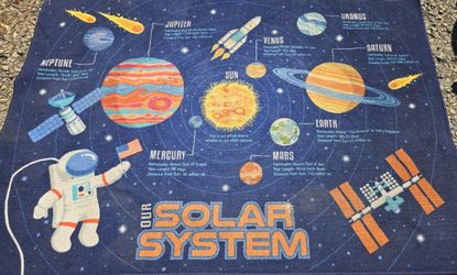 Solar System Rug