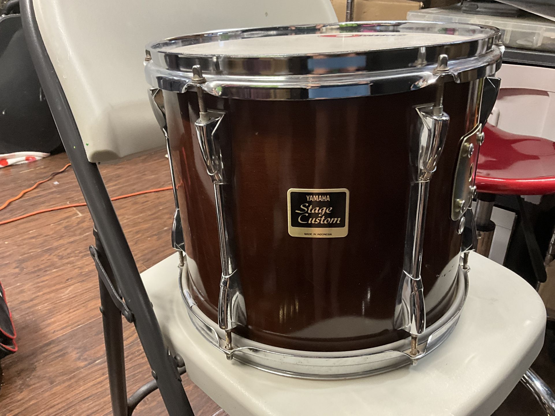 Yamaha Stage Custom Mounted Tom 12" x 10" - Honey/Amber