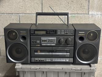Panasonic RX-CT990 S-XBS Boombox w/Bi-Wiring System UNTESTED