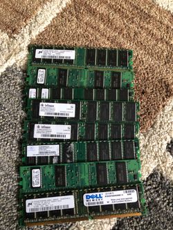 Assorted DDR1 Ram sticks