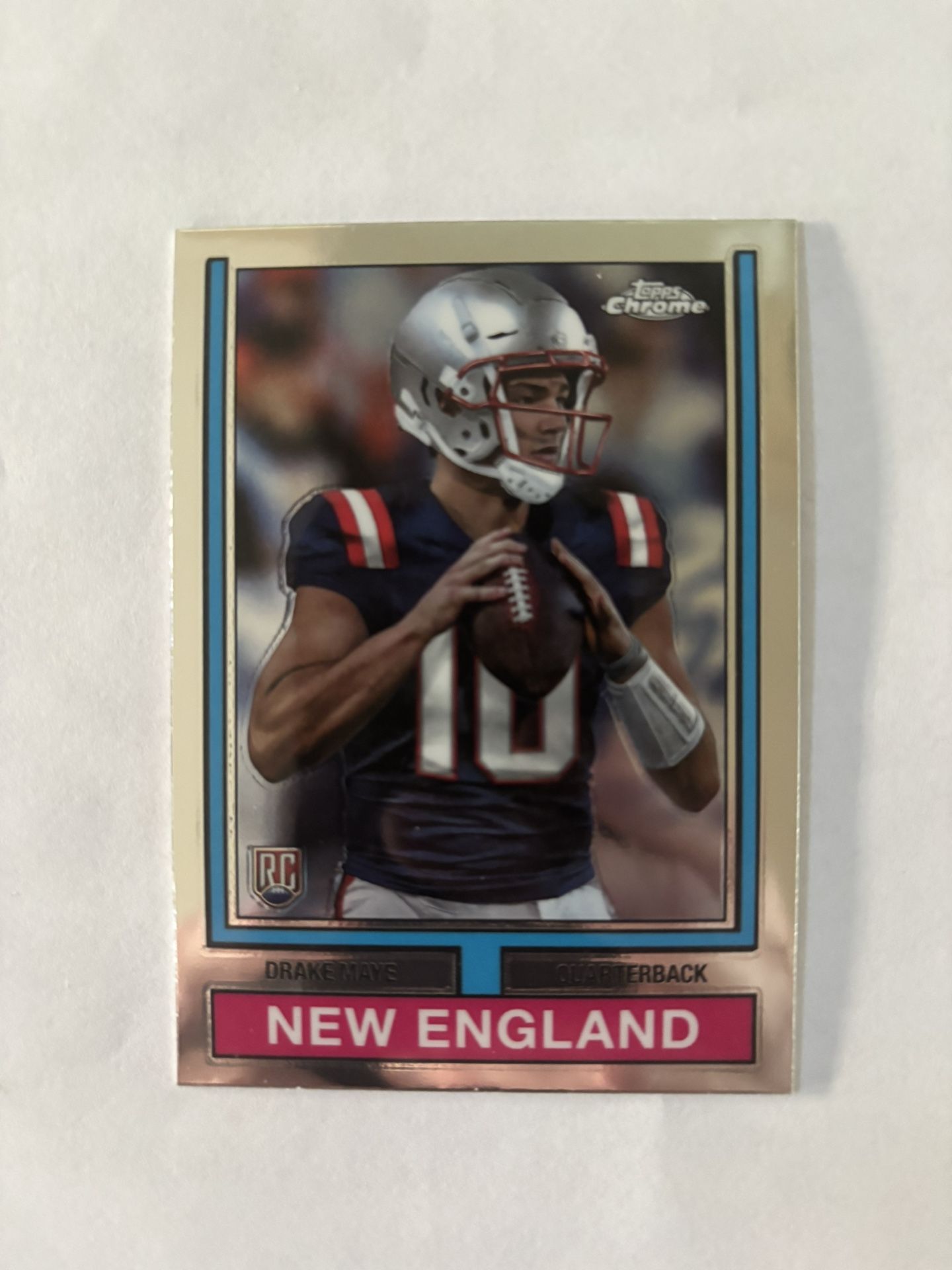 2024 Topps Chrome Drake Maye RC Patriots